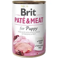 Brit Pate&amp;Meat puppy - pâtée pour chiot - 6x400 g