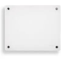 Mill Glass Panel Heater, Radiateur, Blanc