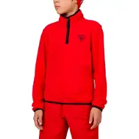 Rossignol Strawpile Fleece Avec Demi-Zip Rouge 14 Years Rouge 14 Years