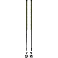 Les batons d'Alain - Bâtons de ski de randonnée - Koa - Taille 145 cm - Kaki