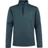 Protest Rewillowy Half Zip Long Sleeve T-shirt Bleu 104 cm Garçon