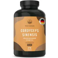 True Nature Complément alimentaire Cordyceps Sinensis, 270 gélules
