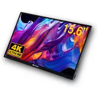 Verbatim 32238 écran plat de PC 39,6 cm (15.6") 3840 x 2160 pixels 4K Ultra HD LCD Écran tactile Noir