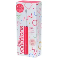 Myvariations Brosse à dents électrique rose tendre pendant 3 ans