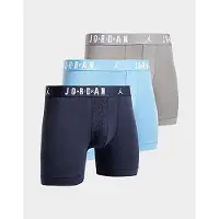 Jordan Lot de 3 boxers Junior - Bleu, Bleu