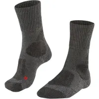 Falke Chaussettes de sport gris foncé / noir