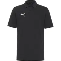 Puma T-Shirt fonctionnel 'TeamGoal' noir / blanc
