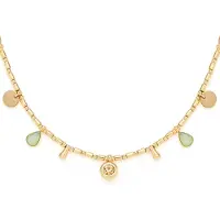 Leonardo Kette, (Acier inoxydable, Verre, Zircone)