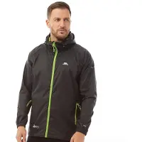 Trespass Veste Imperméable et compactable Qikpac Homme Noir