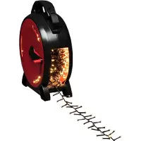 Konstsmide Guirlande lumineuse LED Enrouleur de câble, 1200 LED, 26.3 m, Extérieur (26.38 m)