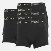 Everlast lot de 5 boxers Homme Noir/Noir