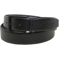 French Connection Ceinture réversible hommes - Noir/Marine