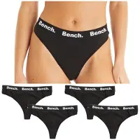 Bench Lot de cinq strings Yennifer femmes - Noir