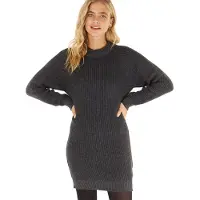 Bench Robe en tricot Karlie femme, Noir Chiné