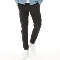 Jack & Jones Pantalon cargo Marco Dean Homme Noir