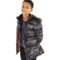 Bench Veste Calcott Garçon Noir Digi Camo