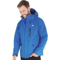 Trespass Veste à Capuche Imperméable Corvo Homme Bleu