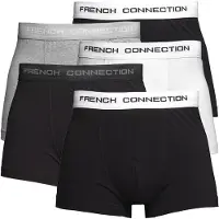 French Connection Lot de cinq boxers hommes - Noir