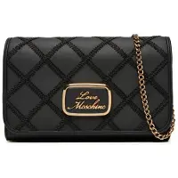 Love Moschino Femmes, Sac à main, Sac à épaule pour femme, Noir