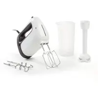 Moulinex Batteur électrique Prep'Mix+ HM461110 500 W Blanc