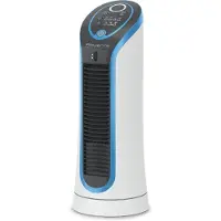 Rowenta Turmventilator 30W 40cm osz. 3St. Timer sw-bl-ws VU 6210