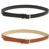 Pieces Ceinture 'PCOLINE' cognac / noir