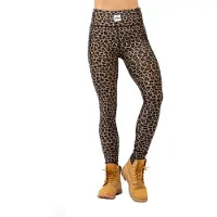 Eivy - Collant technique - Pocket Tights Leopard - Taille XS - Marron