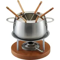 Kuhn Rikon Kit Zermatt, Set à fondue, Argent