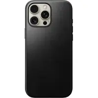 Nomad Modern Leather Iphone 16 Pro Max Phone Case Noir