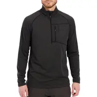 Protest Pull de Ski Protest Homme Prtkody 1/4 Zip Active Deep Grey-M