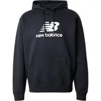 New Balance Sweat-shirt 'Essentials' noir / blanc