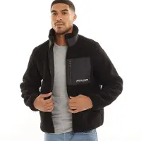 Jack & Jones Veste teddy Vesterbro hommes - Noir