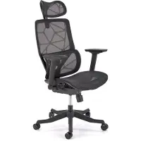Halmar Fauteuil de bureau OSVALDO noir