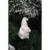 Saska Garden MIKOŁAJ ŚWIĄTECZNY CERAMICZNY BOMBKA 7,8 CM 1 szt