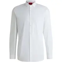 HUGO pour homme. 50389769 Chemise Erondo blanche (37), Casuel, Fête, Coton, Manche longue
