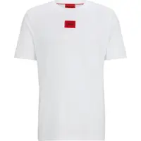 HUGO T-Shirt 'Diragolino212' rouge clair / noir / blanc