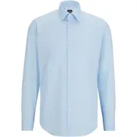 BOSS Joe Kent Long Sleeve Shirt Bleu 45 Homme