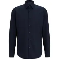 BOSS Chemise Regular en coton stretch