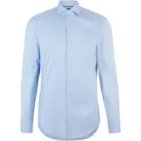 BOSS Hank Spread Long Sleeve Shirt Bleu 43 / Long Homme