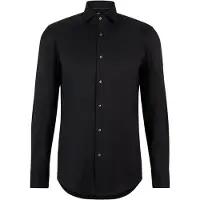 BOSS Hank Spread Long Sleeve Shirt Noir 38 / Long Homme
