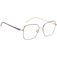 HUGO BOSS Lunettes de Vue BOSS 1464 54/15/140 Gold violet Metal frames WOMAN BOSS 1464