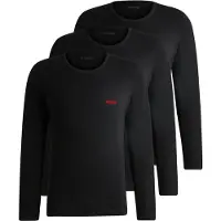 HUGO 10217251 01 Long Sleeve Base Layer 3 Units Noir M Homme
