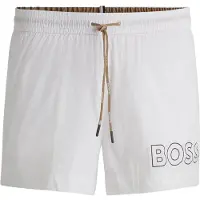 BOSS pour homme. 50469280 Maillot de bain Mooneye blanc (XL), Beachwear, Polyamide
