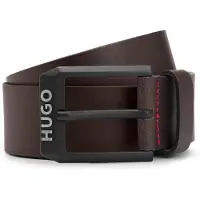 HUGO Ceinture 'Gelio' chocolat