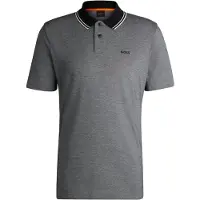 BOSS T-Shirt 'Peoxford' noir / noir chiné / blanc