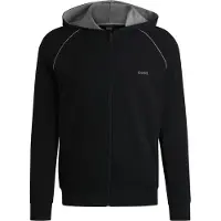 BOSS Veste de survêtement 'Mix&Match' gris / noir