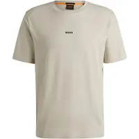 BOSS T-Shirt 'Chup' beige / blanc