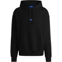 HUGO Sweat-shirt 'Nalonso' bleu / noir / blanc
