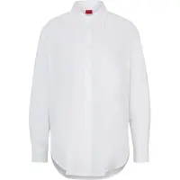 HUGO 10251197 Overshirt Blanc 32 Femme
