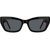 HUGO Lunettes de Soleil Hugo HG 1301/S 54/19/140 Black red Acetate frames WOMAN HG 1301/S